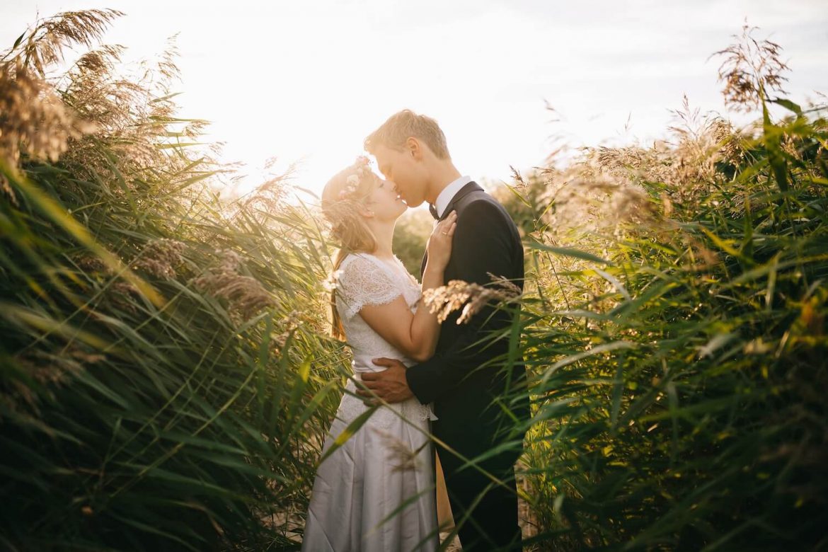 green eco-friendly wedding